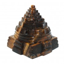 Shree Yantra In Tiger Eye