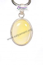 Satyamani Natural Yellow Calcite Energy Pendant