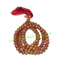 White Sandalwood Beads Mala