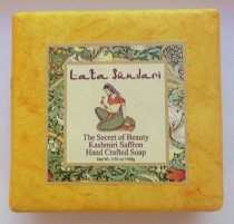 Lata Sundri The Secret of Beauty Saffron Soap