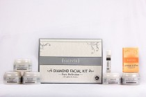 Sattvik Organics Pure Perfection Combo- (Diamond Facial Kit 260gm, Orange Scrub Soap 75gm)