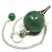 Green Aventurine Ball Pendulum