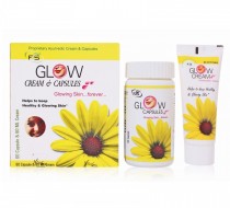 Glowing Face Cream & Capsules  - F2S Glow