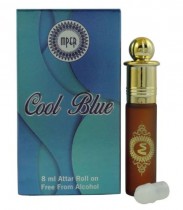 Madni Cool Blue 8ml Attar Perfume Oil Alcohol Free Natural by Ambrosial