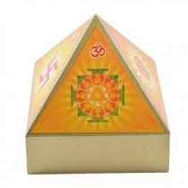 Wooden Pyramid Wish Box