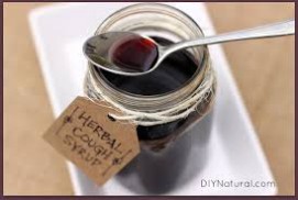 Herbal cough syrup