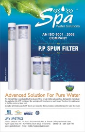 Spun Filter Cartridge