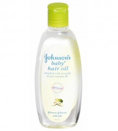 Baby hair oil