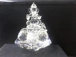 Crystal Ganesh Idol