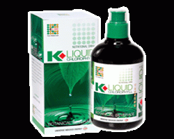 K liquid Chlorophyll with UIE induced