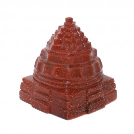 Shree yantra In Blue Sunstone