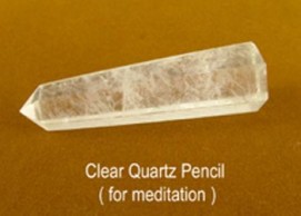 Satyamani Pencil Clear Quartz