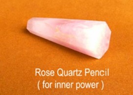 Satyamani Pencil Rose Quartz 3.5