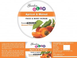 Garden glow Apricot scrub