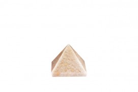 satyamani Peach Moonstone Pyramid