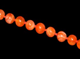 satyamani Carnelian Fine Beads Necklace