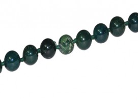 satyamani Moss Agate Necklace