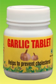 Garlic tablet