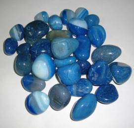 Satyamani Blue Onyx Tumblestone (Set of 5 Pcs)