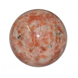 Satyamani Sunstone Gemstone Sphere-Ball