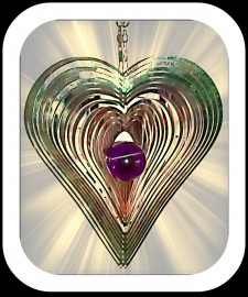 crystal spinners [heart shape]