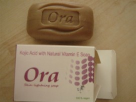 SkinWhitening Soap with Kojic Acid - ORA