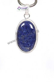 Satyamani Natural Lapis Lazuli Energy Pendant for Throat Chakra