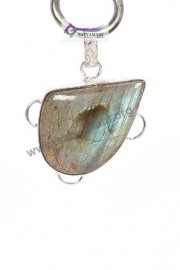 Satyamani Natural Labradorite Energy Pendant for Aura Enhancing II