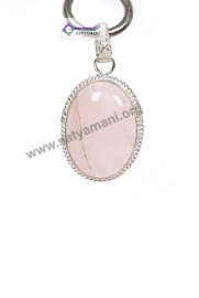 Satyamani Rose Quartz Energy Pendant for Compassion