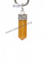 Satyamani Yellow Jasper Energy Point Pendant for Creativity