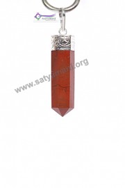 Satyamani Red Jasper Energy Point Pendant