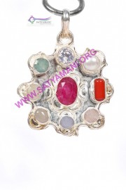 Satyamani Navgrah Pendant - For Nine Planets