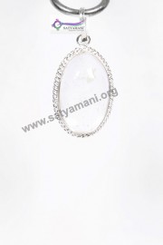 Satyamani Clear Quartz Energy Pendant