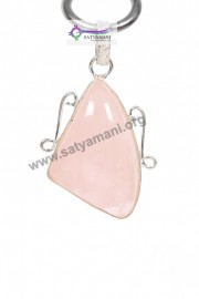 Satyamani Rose Quartz Energy Pendant IV