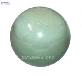 Satyamani Green Aventurine Gemstone Ball For Reiki Chakra Vasstu Space Healing