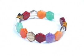 Satyamani Natural Seven Chakra Healing Bracelet V