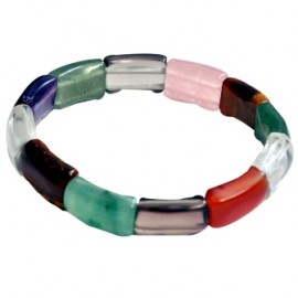 Satyamani Natural Seven Chakra Healing BraceletVl