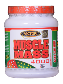 muscle mass 4000  chocolate .3,kg