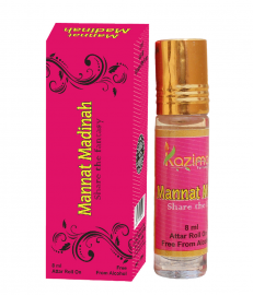 Mannat Madinah Apparel Concentrated Attar Perfume (8ml Rollon free From Alcohol)