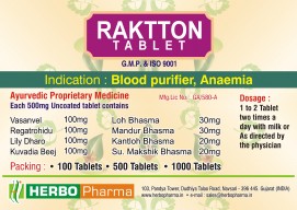 Raktton tablet