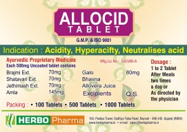 Allocid tablet