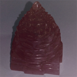 Rose Quartz Sri Yantra