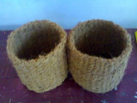 natural coir basket