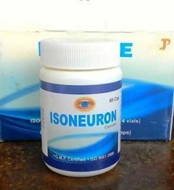 Isotine Isoneuron for Mental & Eye fatigue improve vision CVS 60 Capsules