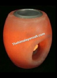 Crafted Aroma Salt Candle Holder