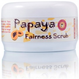 Adidev Herbals Natural Papaya Clear Complexion Whitening Face Scrub