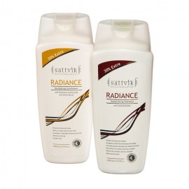 Sattvik Organics Perfect Hair Combo- (Radiance Conditioner 200ml, Radiance Shampoo 200ml)