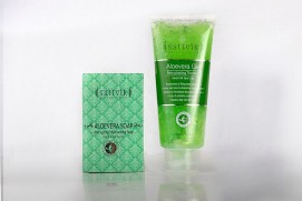 Sattvik Organics Aloe Glow Combo- (AloeVera Gel 100gm, Aloe Vera Soap 75gm)