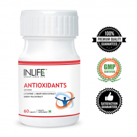 INLIFE Antioxidants, 60 Tablets with Lycopene, Immune Booster Supplement