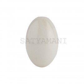 Satyamani Natural White Moonstone Shiva lingam